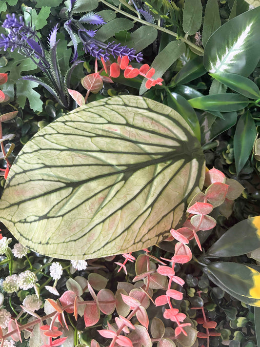 Petals & Fernlight Botanical Panel - Nature-Inspired Home Decor