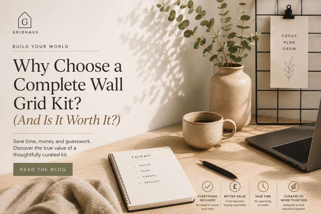 Why Choose a Complete Wall Grid Kit? (And Is It Worth It?)