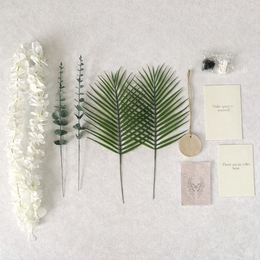 Your Space. Your Rules – Wall Grid Décor Kit (Complete Metal Grid with Clips)